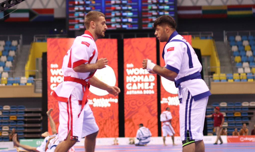 V World Nomad Games. Kazakh wrestling