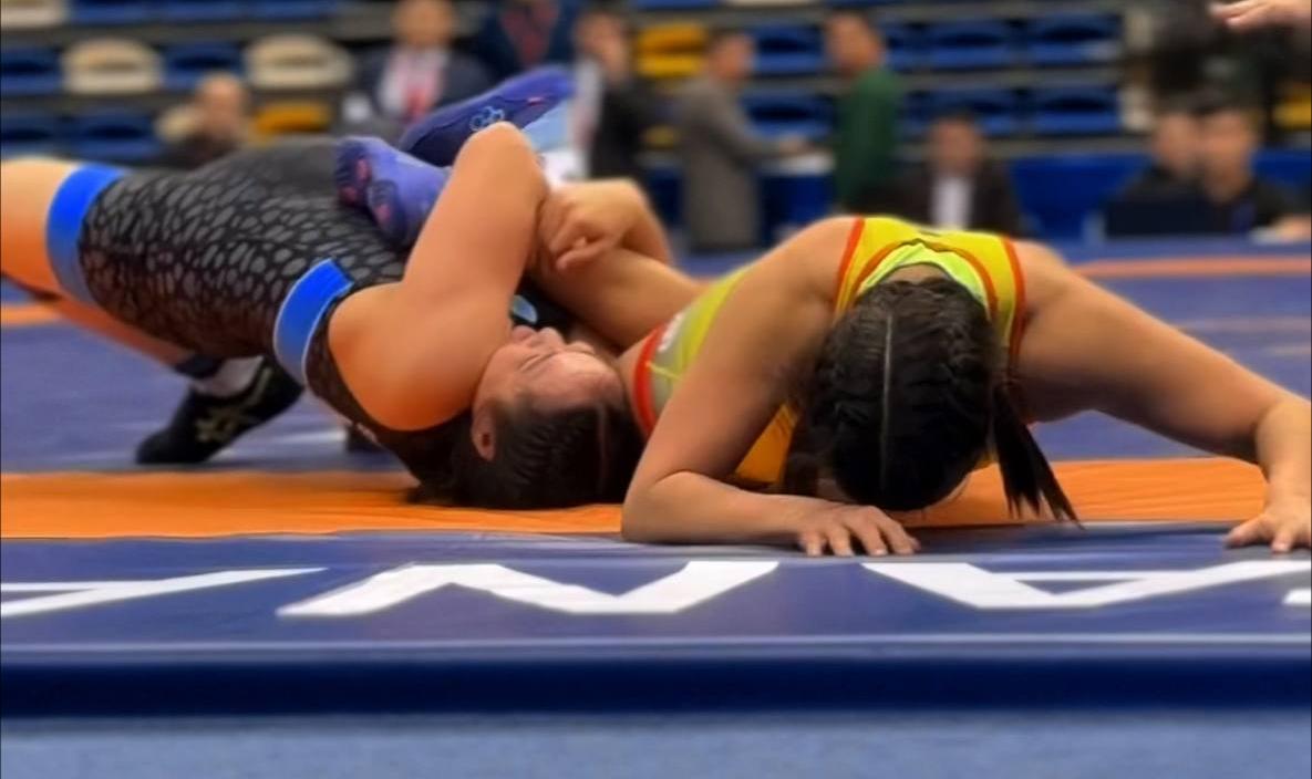 3-й день чемпионата Республики Казахстан по греко-римской, вольной и женской борьбе среди взрослых
