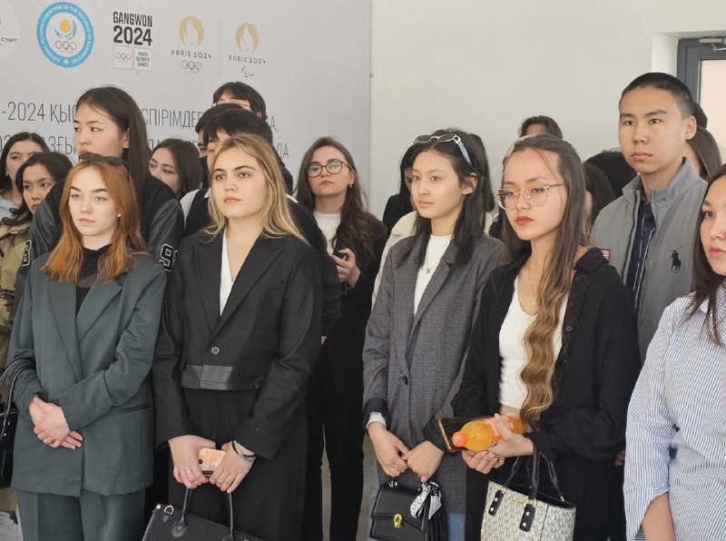 First-Year Students from Y. Buketov Karaganda University Visit the Headquarters for the Preparation for the Olympic Games and the Z. Ushkempirov Palace of Martial Arts