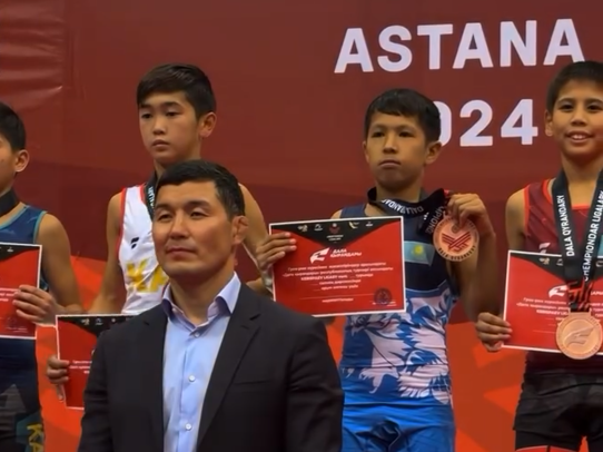 The second round of the «CHEMPIONDAR LIGALARY» competition in junior youth wrestling