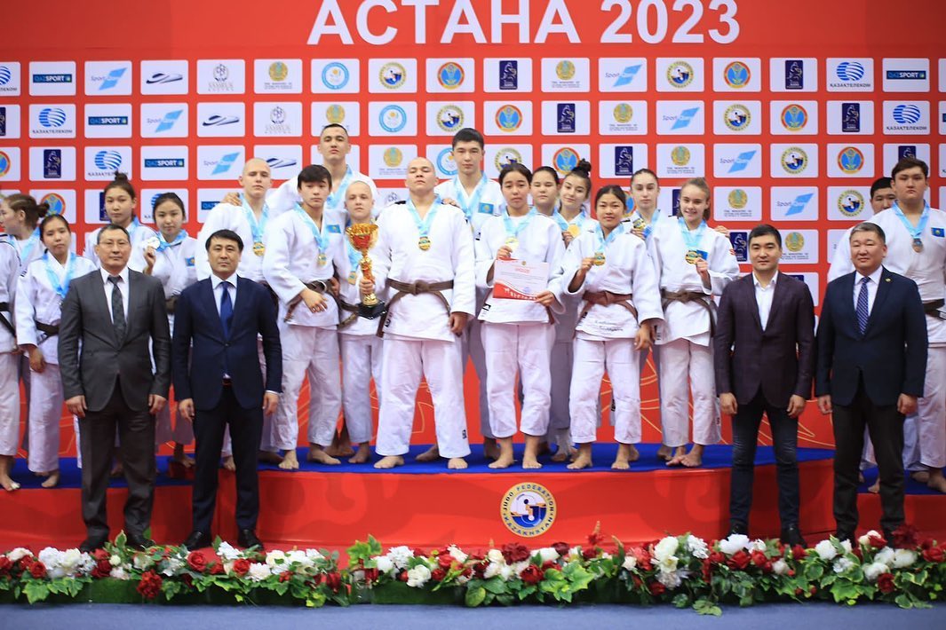 Окончание Чемпионата Республики Казахстан по дзюдо среди кадетов