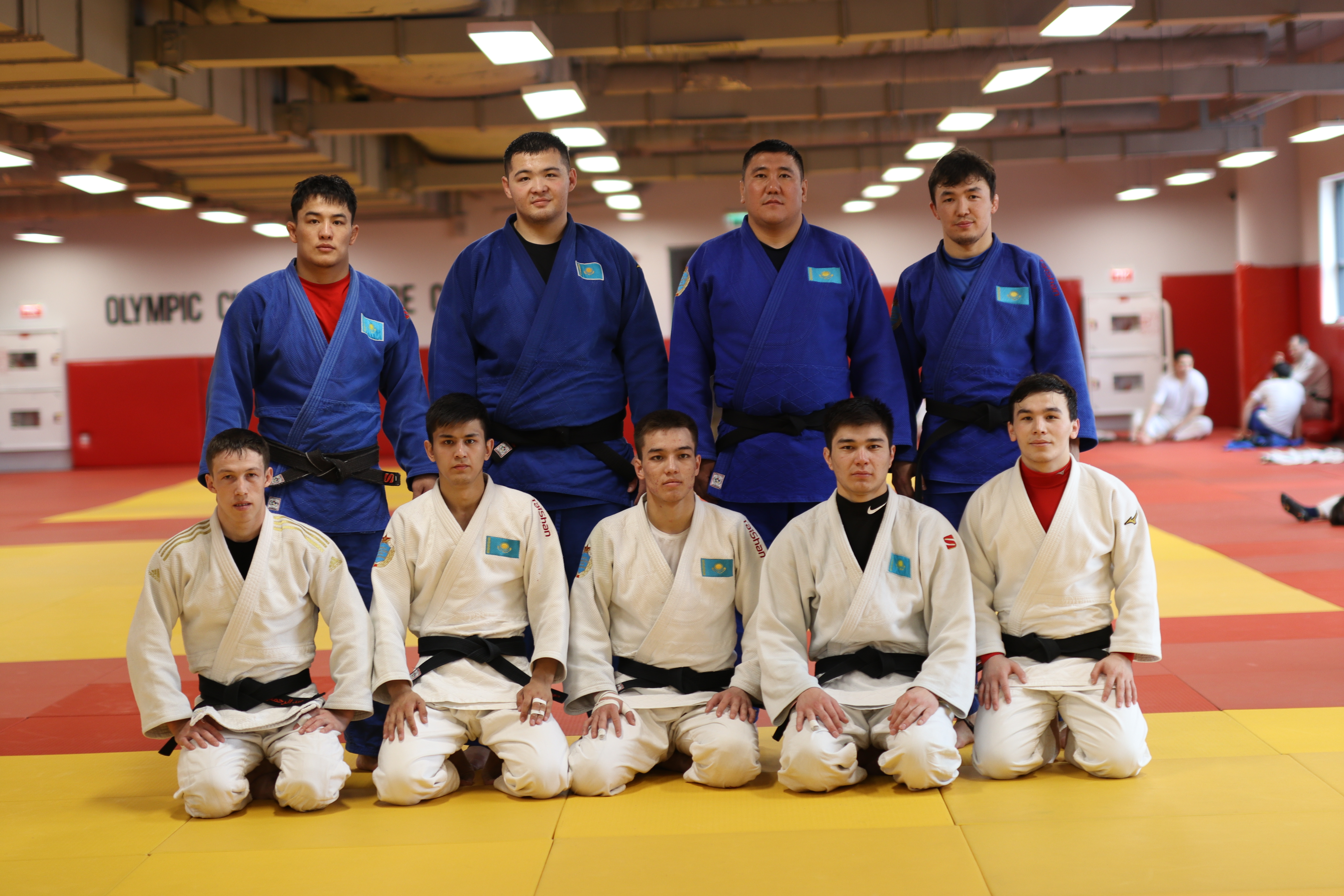 The Kazakhstan national judo team is conducting general physical training (GPP) training camps