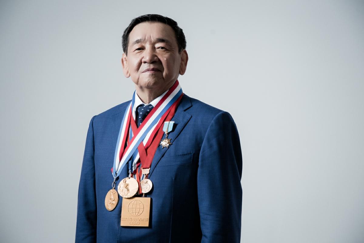 Today is the birthday of the Honored Master of Sports of the USSR, Olympic champion, World Champion, Hero of Labor of Kazakhstan Zhaksylyk Ushkempirov