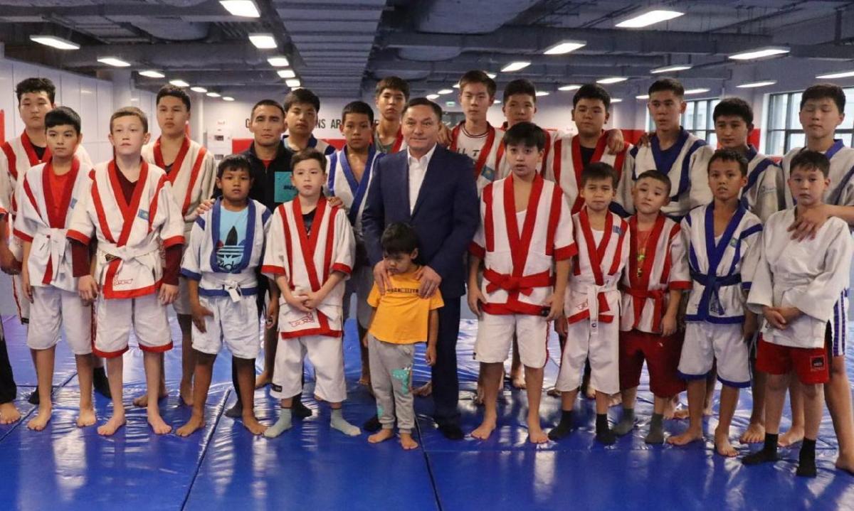 Министр Туризма и спорта Республики Казахстан Ермек Маржыкпаев посетил ряд важных спортивных объектов столицы