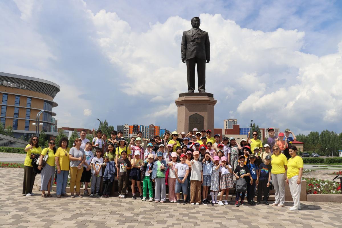 Today the children of school-lyceum №79 visited the Martial Arts Palace named after Zh. Ushkempirov